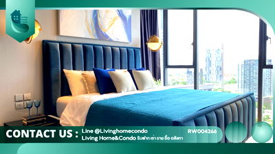 Condos for rent Sukumvit 49 : 🔺Super special!🔺 For rent BEATNIQ Sukhumvit 32, beautifully decorated room, luxurious, 2 bedrooms, 2 bathrooms, fully furnished, -RW004266