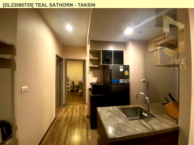 Condos for rent : DL23080735 Condo for rent, TEAL Sathorn - Taksin near BTS Wongwian Yai, ready to move in, call urgently 0653619502 LineID @952jdxxk