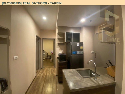 DL23080735 ให้เช่าคอนโด ทีล สาทร - ตากสิน (TEAL Sathorn - Taksin) ใกล้ BTS วงเวียนใหญ่ พร้อมเข้าอยู่ โทรด่วน 0653619502 LineID @952jdxxk