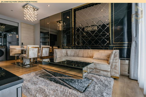 DL23060152 Condo for rent, PARK ORIGIN PHROM PHONG near BTS Phrom Phong, ready to move in, call urgently 0656133286 LineID @655ebbvc