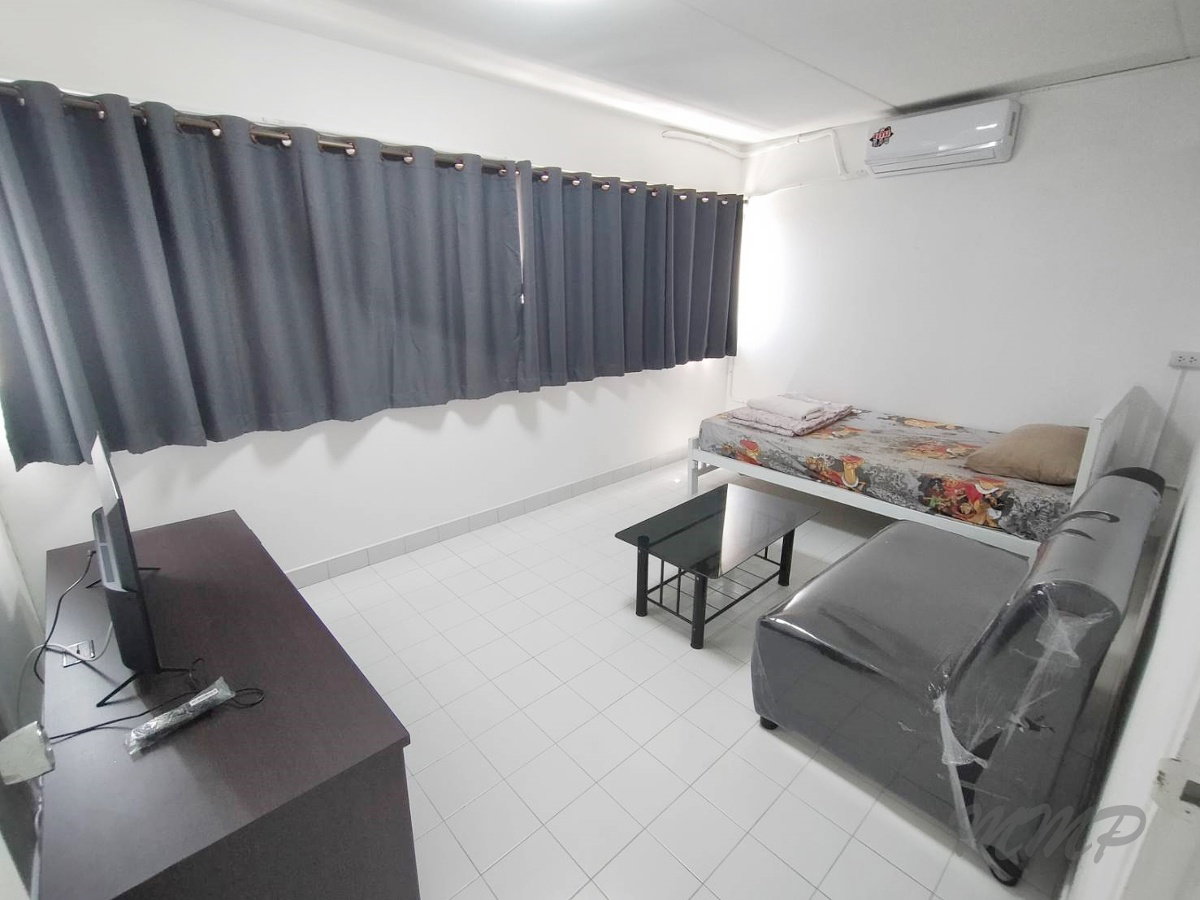 รูป ห้องเช่า เมืองทอง ตึกP2 วิวนอก ใกล้สนามกีฬา - รูปที่ 1/7