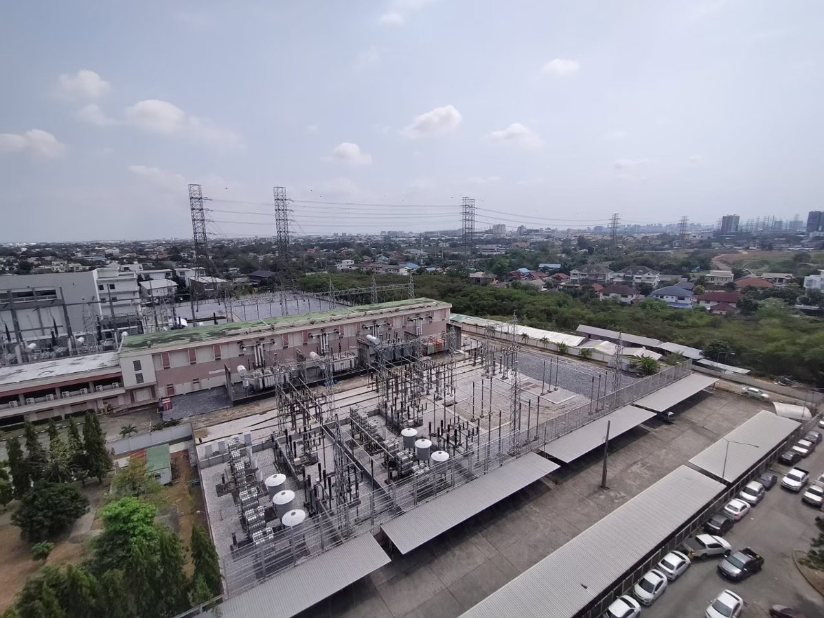 รูป ห้องเช่า เมืองทอง ตึกP2 วิวนอก ใกล้สนามกีฬา - รูปที่ 6/7