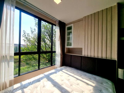 คอนโดให้เช่า : ให้เช่า คอนโด Atmoz Kanaal รังสิต ครบ จบ พร้อมอยู่เดือน สค. ห้องใหม่ เฟอร์นิเจอร์ เครื่องใช้ไฟฟ้าครบ