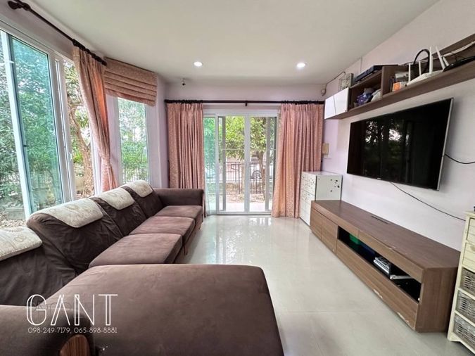 3-bed house for sale, 161 sqm, 65.2 sq wah, Perfect Park Suwannabhumi