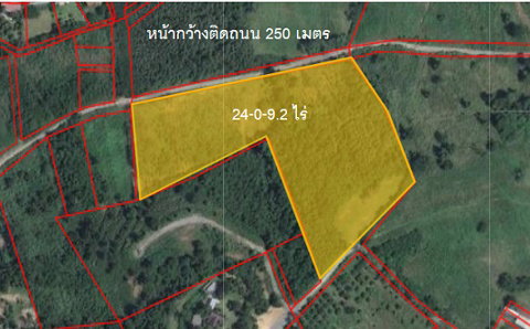 ขายที่ดินเขาใหญ่ ปากช่อง บ้านซับสำราญ วิวสวย โฉนดครุฑแดง ติดถนนสาธารณะ