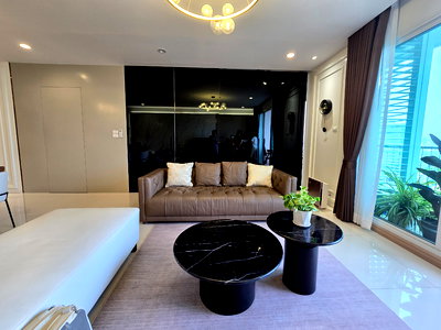 คอนโดให้เช่า : ให้เช่าคอนโด ตึกเอ วิวแม่น้ำ Supalai Riva Grande Rama3  