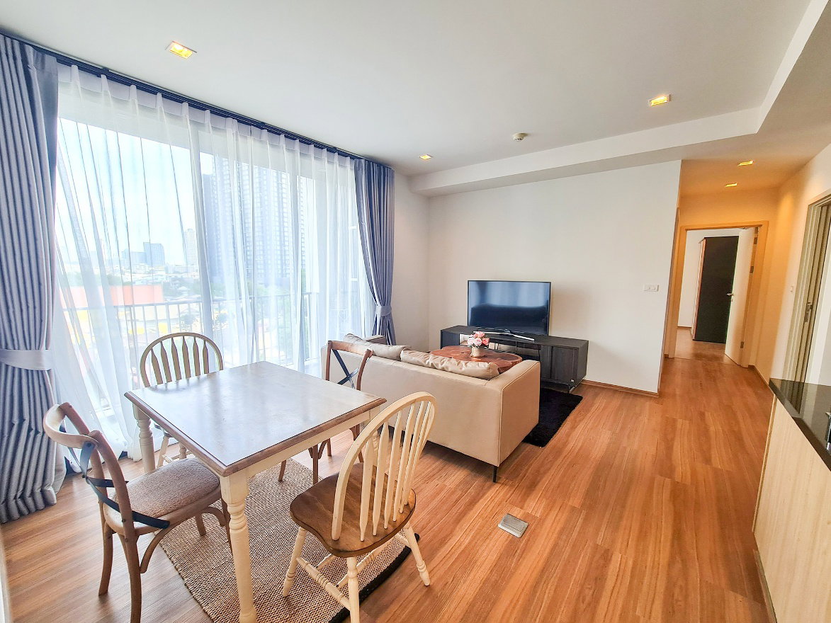 รูป 🌟 Rare Item ให้เช่า! Hasu Haus คอนโดริมน้ำ 3 ห้องนอน 92.64 ตรม. ชั้น 7 ห้องมุม วิวคลอง พร้อมอ่างอาบน้ำ 🌟 เพียง 75,000 บาท/เดือน🌟 - รูปที่ 3/20