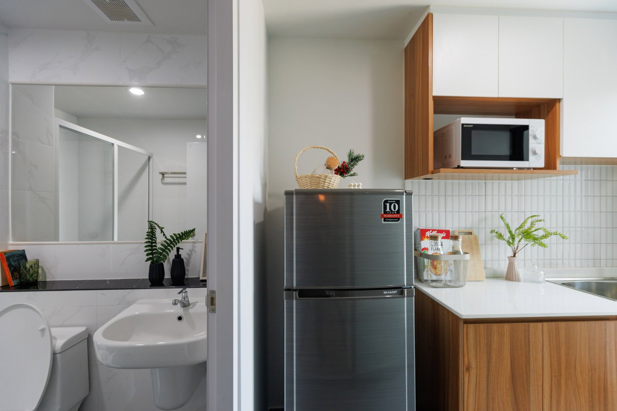 รูป 【Owner Post】RYE หัวหมาก คอนโดใกล้ สถานี หัวหมาก | ห้อง 1 Bed แต่งสวย | เฟอร์ครบพร้อมอยู่ | เพียง 11,500/เดือน - รูปที่ 15/24