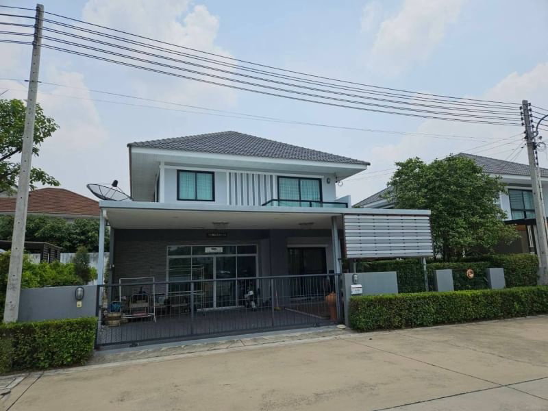 ขายบ้านเดี่ยว : บ้านมือสองศรีราชา หมู่บ้านมณีรินไพรเวชซี่ ชากค้อ ใกล้เจปาร์ค ชลบุรี