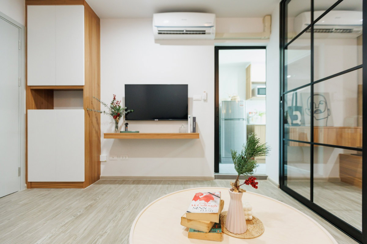 รูป 【Owner Post】RYE หัวหมาก คอนโดใกล้ สถานี หัวหมาก | ห้อง 1 Bed แต่งสวย | เฟอร์ครบพร้อมอยู่ | เพียง 11,500/เดือน - รูปที่ 11/24