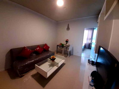 Condos for rent Kasetsart University Si Racha Campus : 📌Please add Line📌 *There is a washing machine* Sea Hill Condo, Building A, mountain view, ready to move in!