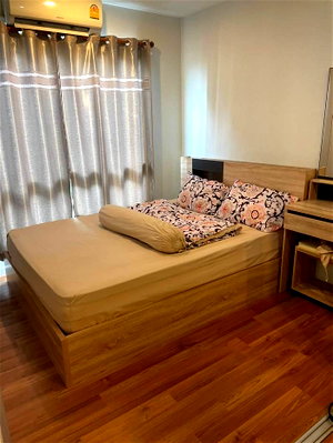 คอนโดให้เช่า : ให้เช่า V Condo ลาดกระบัง ห้องสวย พร้อมเครื่องใช้ไฟฟ้าเฟอร์นิเจอร์ครบ
