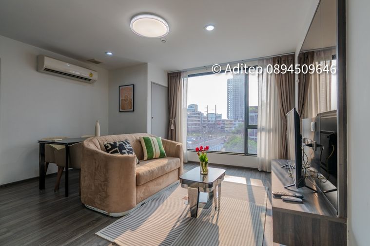 ขายคอนโด Ideo Mobi Sukhumvit 40 ขนาด 59.4 ตรม. 2 ห้องนอน 2 ห้องน้ำ คอนโดใกล้ BTS เอกมัย เพียง 600 ม. เฟอร์ครบ ตกแต่งพร้อมอยู่