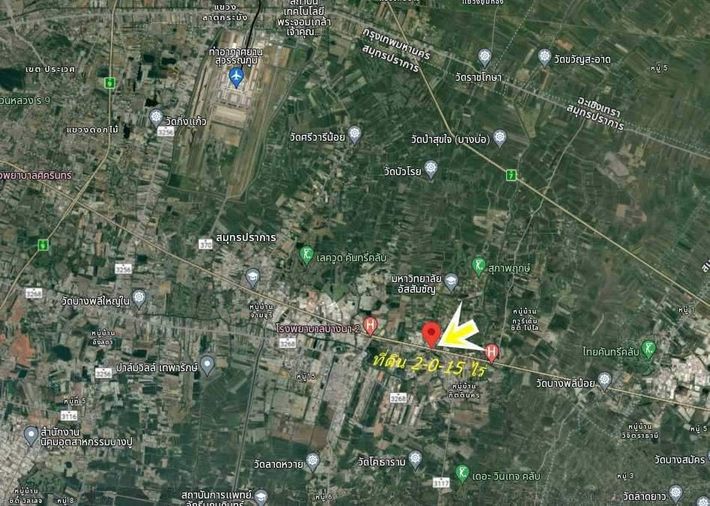 LTHC10269 – Land FOR SALE in Bangna - Trat Size 815 Sq.W Near BTS Bangna Station ONLY 77 MB