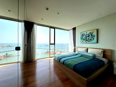 เช่าคอนโด รร.ศรีราชา : IKEEN01-009คอนโดหรู "มาริน่า เบย์ฟร้อนท์ ศรีราชา" ห้องใหญ่87ตรม ชั้น 17วิวทะเล เช่าเพียง 51,000บาทถูกมากพร้อมอยุ่ รูปแบบห้อง 2 ห้องนอน 2 ห้องนั่งเล่น