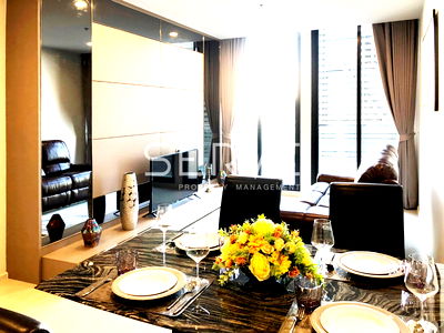 Condos for rent BTS Chit Lom : 🔥Hot Price 40K🔥-  Modern Style 1 Bed Perfect Location Directly connecting to BTS Phloen Chit at Noble Ploenchit Condo / For Rent
