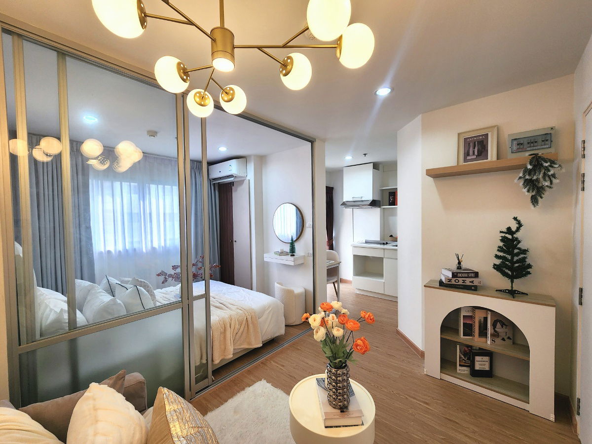 รูป ให้เช่าคอนโดลุมพินี เมกะ ซิตี้ บางนา ✅ ห้องรีโนเวทใหม่ พร้อมเข้าอยู่ 12 พ.ย .68 - รูปที่ 1/22