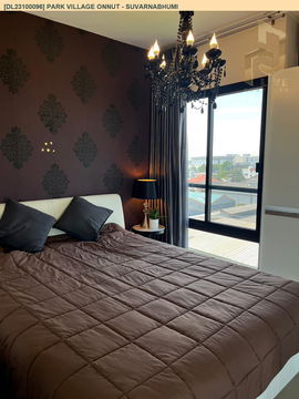 DL23100096 Condo for rent, Park Village Onnut - Suvarnabhumi near -, ready to move in, call urgently 0638692663 LineID @897iyzll