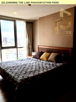 Condos for rent : DL23060668 Condo for rent, THE LINE Phahonyothin Park near BTS Ha Yaek Lat Phrao, ready to move in, call urgently 0653619502 LineID @897iyzll