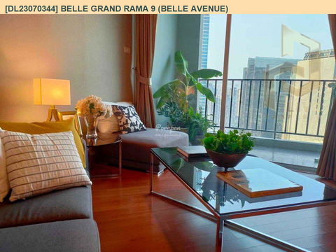 DL23070344 Condo for rent, Belle Grand Rama 9 (Belle Avenue) near MRT พระราม 9, ready to move in, call urgently 0656133286 LineID @534wlwof