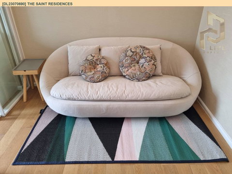 DL23070690 Condo for rent, The Saint Residences near MRT พหลโยธิน, ready to move in, call urgently 0614453194 LineID @952jdxxk