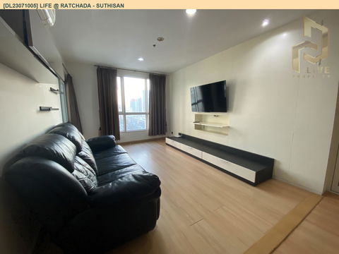 DL23071005 Condo for rent, Life @ Ratchada - Suthisan near MRT สุทธิสาร, ready to move in, call urgently 0656133286 LineID @655ebbvc