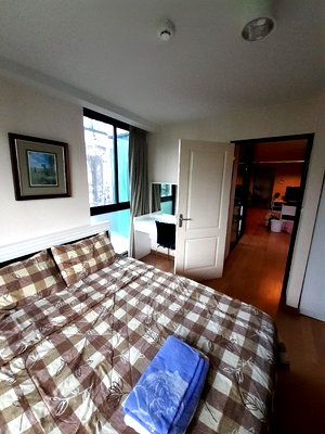 Condos for rent : BCFL101 Condo for rent Bangkok Feliz Sukhumvit 69, 3rd floor, city view, 78.65 sq m., 3 bedrooms, 2 bathrooms, 40,000 baht. 064-959-8900