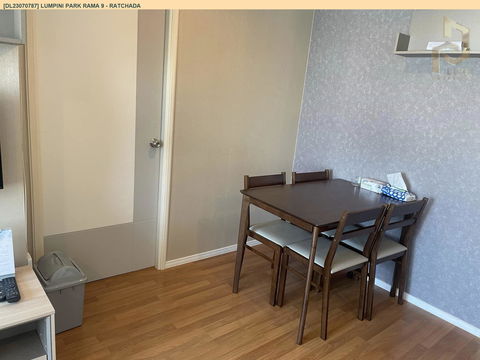 DL23070787 Condo for rent, Lumpini Park Rama 9 - Ratchada near MRT พระราม 9, ready to move in, call urgently 0638692663 LineID @897iyzll