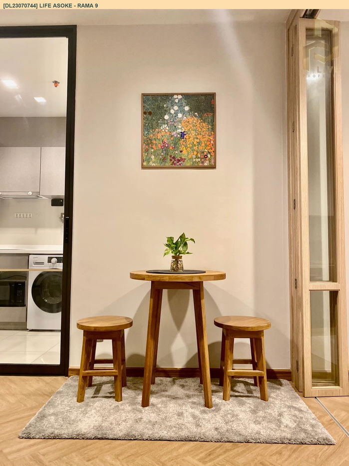 รูป DL23070744 ให้เช่าคอนโด ไลฟ์ อโศก - พระราม 9 (Life Asoke - Rama 9) ใกล้ MRT พระราม 9 พร้อมเข้าอยู่ โทรด่วน 0800343450 LineID @655ebbvc - รูปที่ 2/12