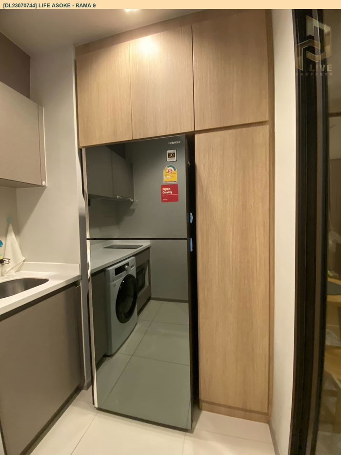 รูป DL23070744 ให้เช่าคอนโด ไลฟ์ อโศก - พระราม 9 (Life Asoke - Rama 9) ใกล้ MRT พระราม 9 พร้อมเข้าอยู่ โทรด่วน 0800343450 LineID @655ebbvc - รูปที่ 4/12