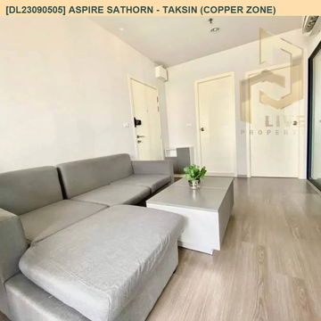 DL23090505 ให้เช่าคอนโด แอสปาย สาทร - ตากสิน (คอปเปอร์ โซน) (Aspire Sathorn - Taksin (Copper Zone)) ใกล้ BTS วุฒากาศ พร้อมเข้าอยู่ โทรด่วน 0638692663 LineID @534wlwof