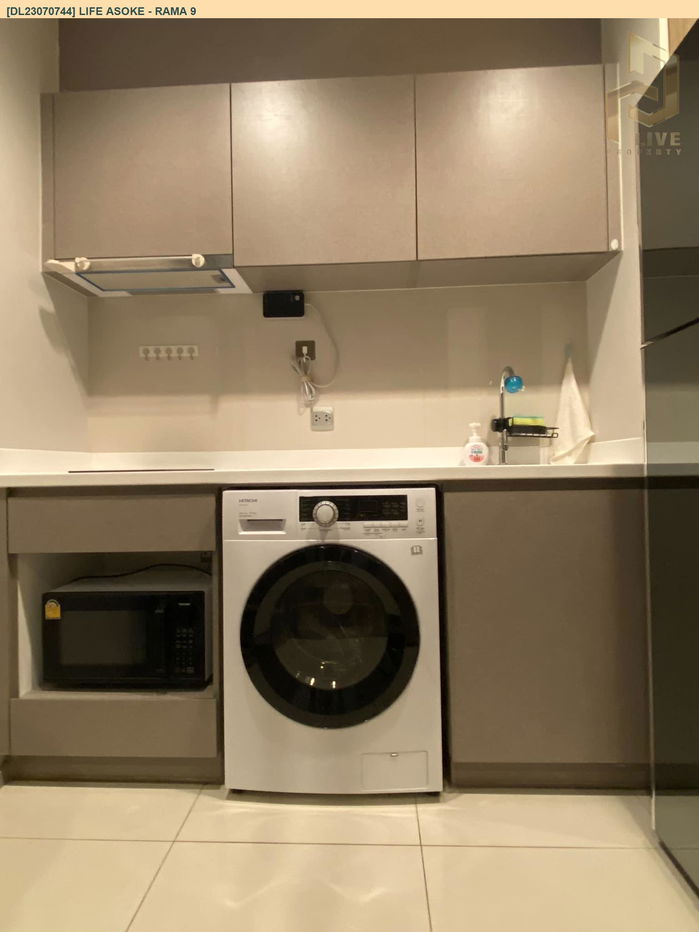 รูป DL23070744 ให้เช่าคอนโด ไลฟ์ อโศก - พระราม 9 (Life Asoke - Rama 9) ใกล้ MRT พระราม 9 พร้อมเข้าอยู่ โทรด่วน 0800343450 LineID @655ebbvc - รูปที่ 3/12