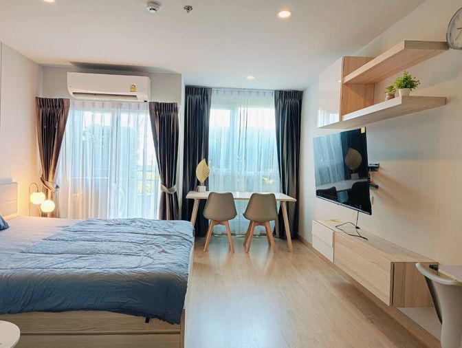 ให้เช่า Lumpini Selected Sutthisan-Saphankwai ห้องสวยวิวสวน มีเครื่องซักผ้า ใกล้ BTS สะพานควาย ติดต่อ 062-262-5946