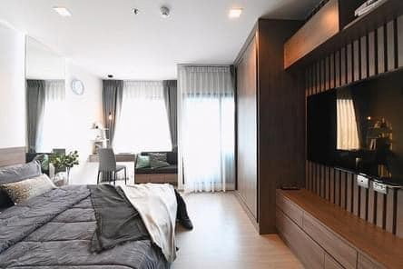 P007 ให้เช่าคอนโด Life Asoke Rama9 (ไลฟ์ อโศก-พระราม9) ห้องสวย เฟอร์ครบ Buit-in ทั้งห้อง ราคาพิเศษสุด! 