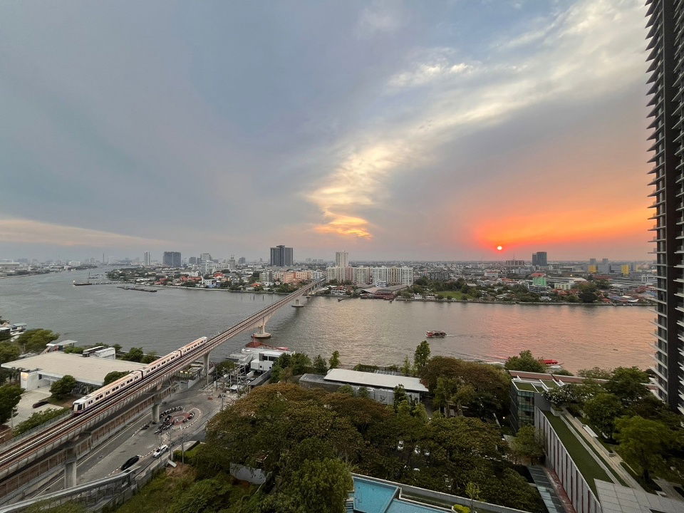 picture Hot! For rent,  333 Riverside,1-bed 46 sqm , floor17 River and pool view (with washing machine)🆔 line: ey_annie - 13/15