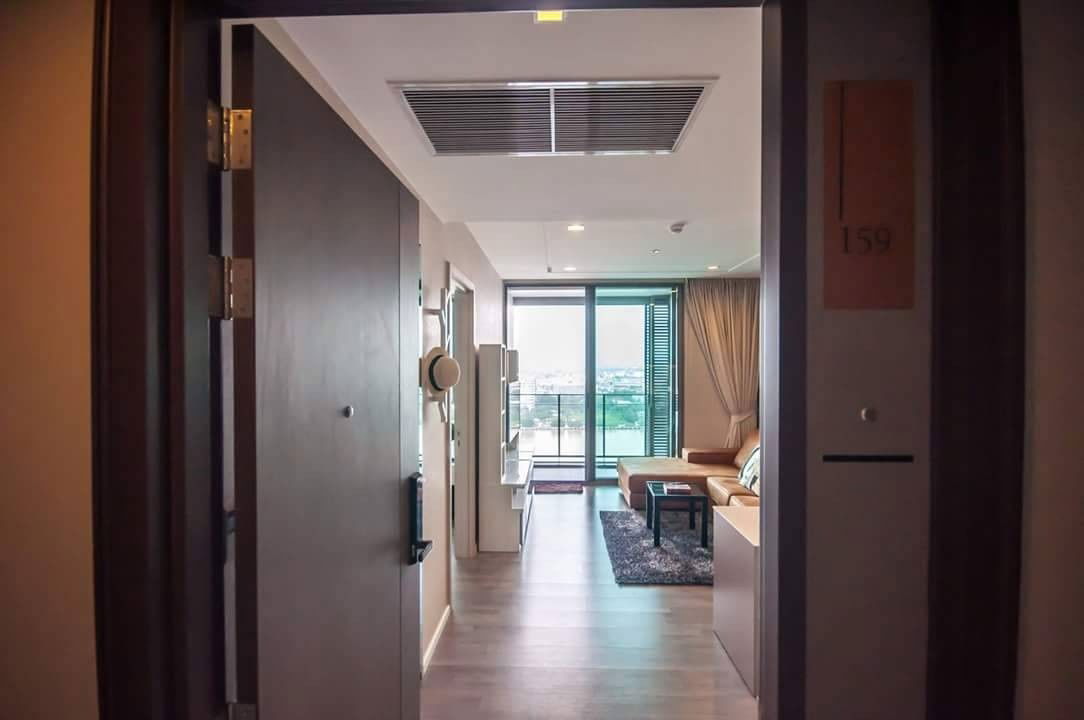 picture Hot! For rent,  333 Riverside,1-bed 46 sqm , floor17 River and pool view (with washing machine)🆔 line: ey_annie - 1/15