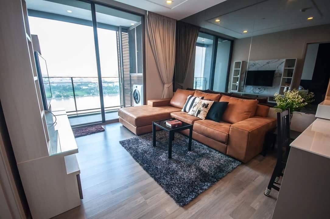 picture Hot! For rent,  333 Riverside,1-bed 46 sqm , floor17 River and pool view (with washing machine)🆔 line: ey_annie - 2/15