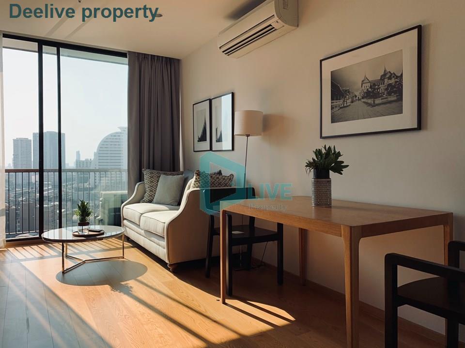 picture DL007823 Condo for rent, Noble Revo Silom near BTS Surasak, ready to move in, call urgently 0656133286 LineID @655ebbvc - 3/8