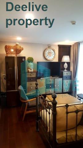 picture DL008693 Condo for rent, Bangkok Feliz Sathorn - Taksin near BTS Krung Thon Buri, ready to move in, call urgently 0656133286 LineID @897iyzll - 4/8
