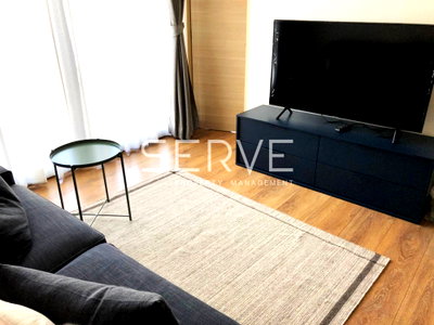 คอนโดให้เช่า : Corner Room 2 Beds 1 Bath High Fl. 20+ Good Location Shuttle bus to BTS Phrom Phong 650 m. /For Rent-Park 24