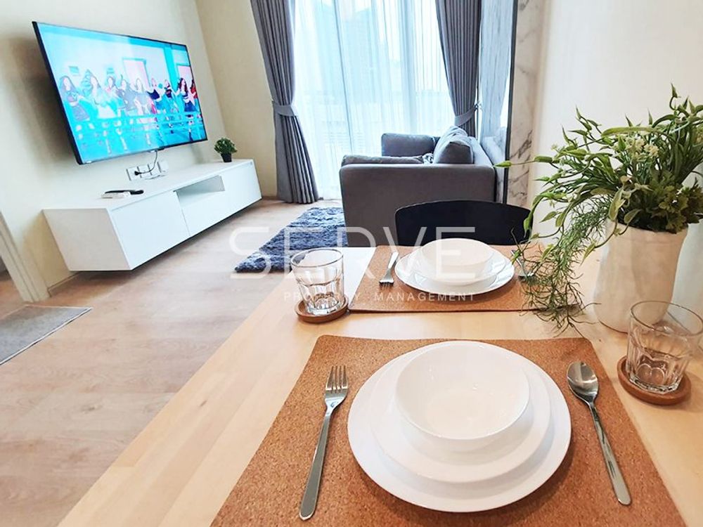 รูป 1 Bed Nice Room Unit Asoke Area New Condo Close to BTS Asok & MRT Sukhumvit 550 m. / For Rent-Noble Recole Sukhumvit 19 (โนเบิล รีโคล สุขุมวิท 19) - รูปที่ 3/9