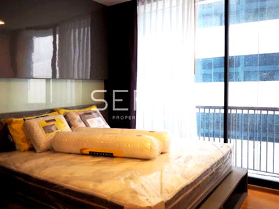 คอนโดให้เช่า : Studio with Partition High Fl. 10+ Good Location Close to BTS Surasak 160 m. / For Rent-Noble Revo Silom (โนเบิล รีโว สีลม)