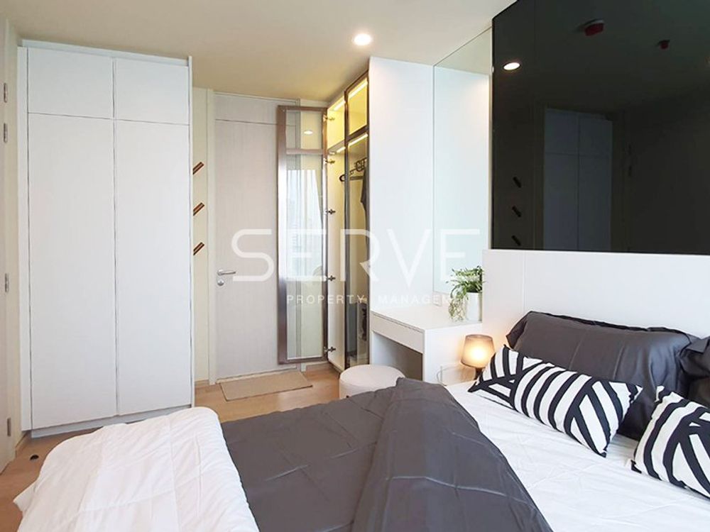 รูป 1 Bed Nice Room Unit Asoke Area New Condo Close to BTS Asok & MRT Sukhumvit 550 m. / For Rent-Noble Recole Sukhumvit 19 (โนเบิล รีโคล สุขุมวิท 19) - รูปที่ 7/9