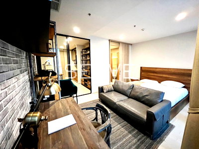 Condos for rent : Studio with Partition Nice Decorate High Fl. 15+ Perfect Location BTS Phloen Chit / For Rent-Noble Ploenchit