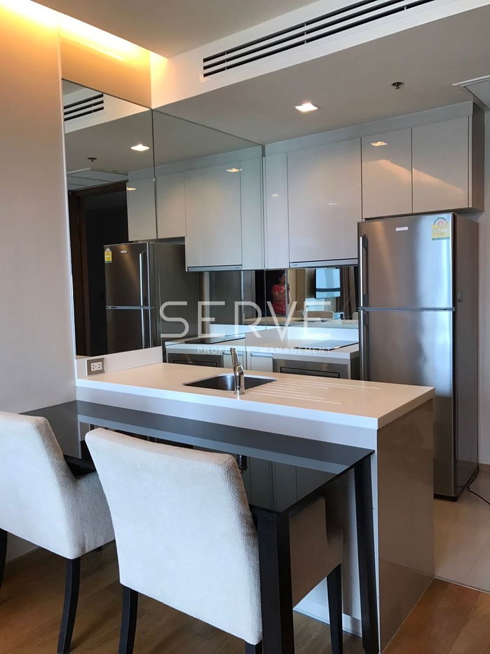 picture 1 Bed 1 Bath with Jacuzzi Nice Room Good Location Close to BTS Saint Louis 220 m. / For Rent-The Address Sathorn - 1/8
