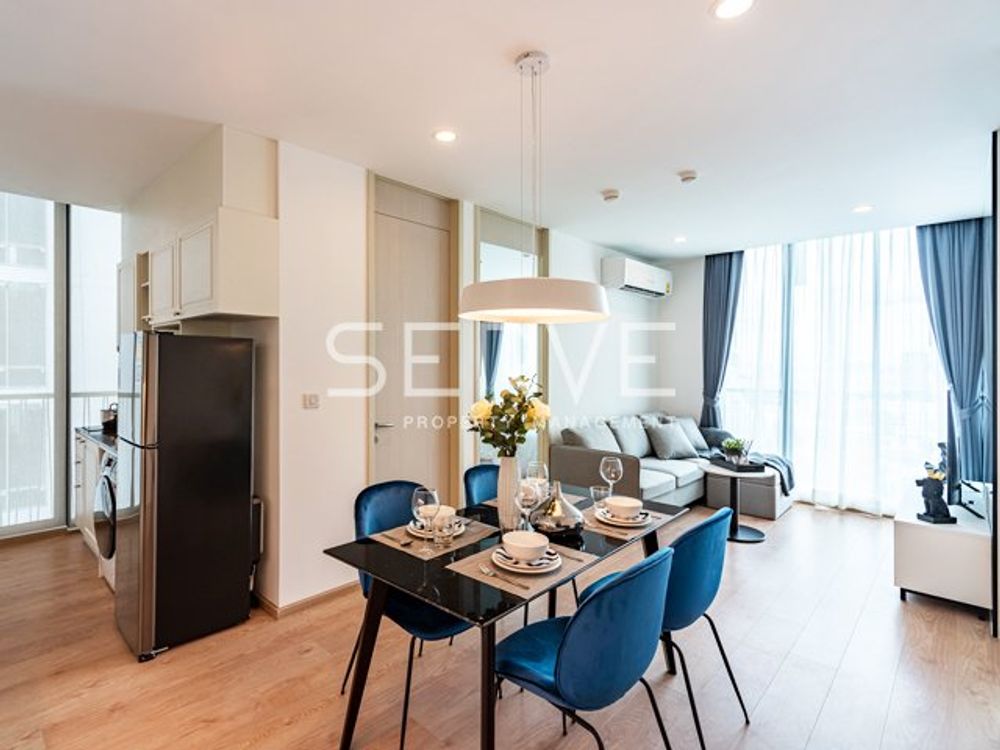 รูป Nice Decorate & Good view Large Room 2 Bed Close to BTS Asok & MRT Sukhumvit / Condo For Rent-Noble Recole Sukhumvit 19 (โนเบิล รีโคล สุขุมวิท 19) - รูปที่ 7/14