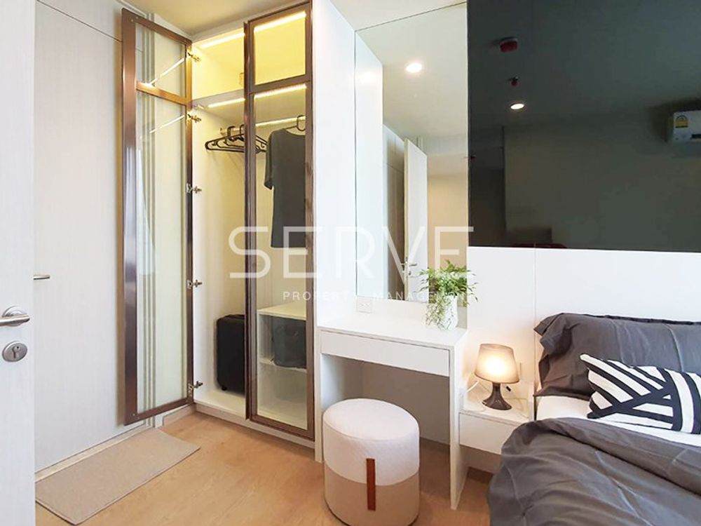 รูป 1 Bed Nice Room Unit Asoke Area New Condo Close to BTS Asok & MRT Sukhumvit 550 m. / For Rent-Noble Recole Sukhumvit 19 (โนเบิล รีโคล สุขุมวิท 19) - รูปที่ 6/9