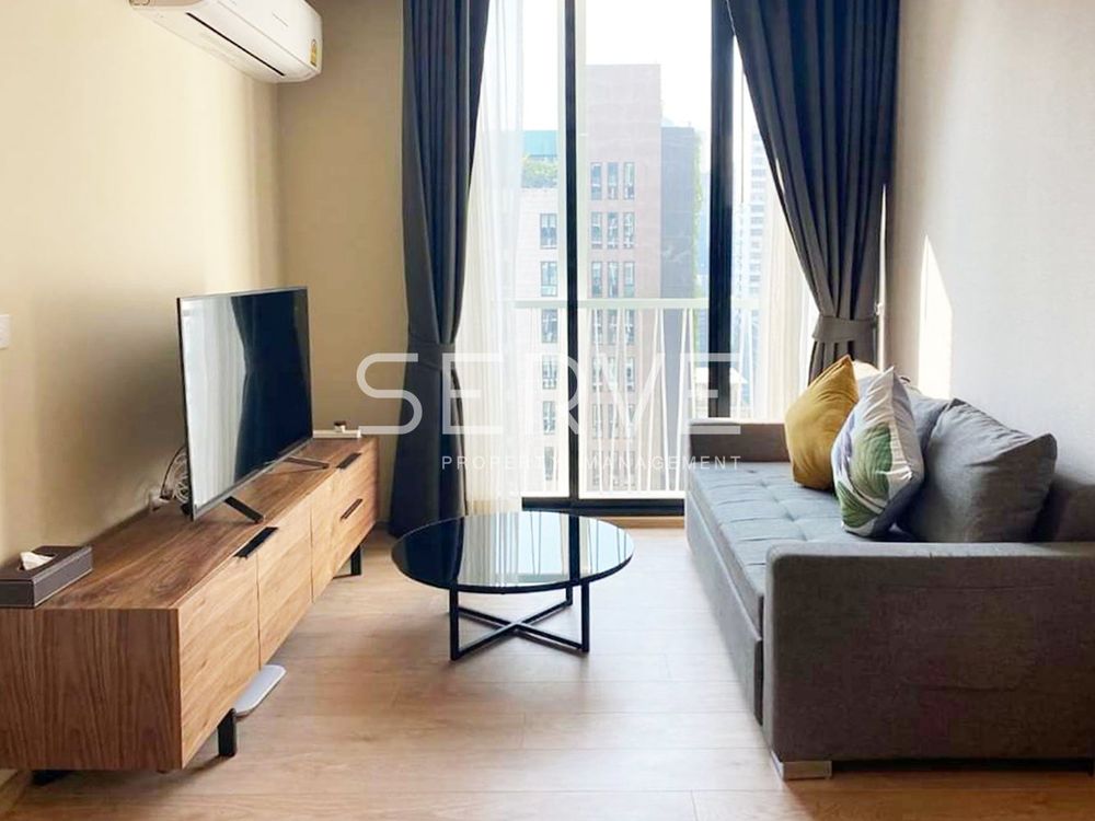 รูป BEST Price Ever! For Rent 1 Bed Unit / Condo Close to BTS Asoke & MRT Sukhumvit-Noble Recole Sukhumvit 19 (โนเบิล รีโคล สุขุมวิท 19) - รูปที่ 1/6