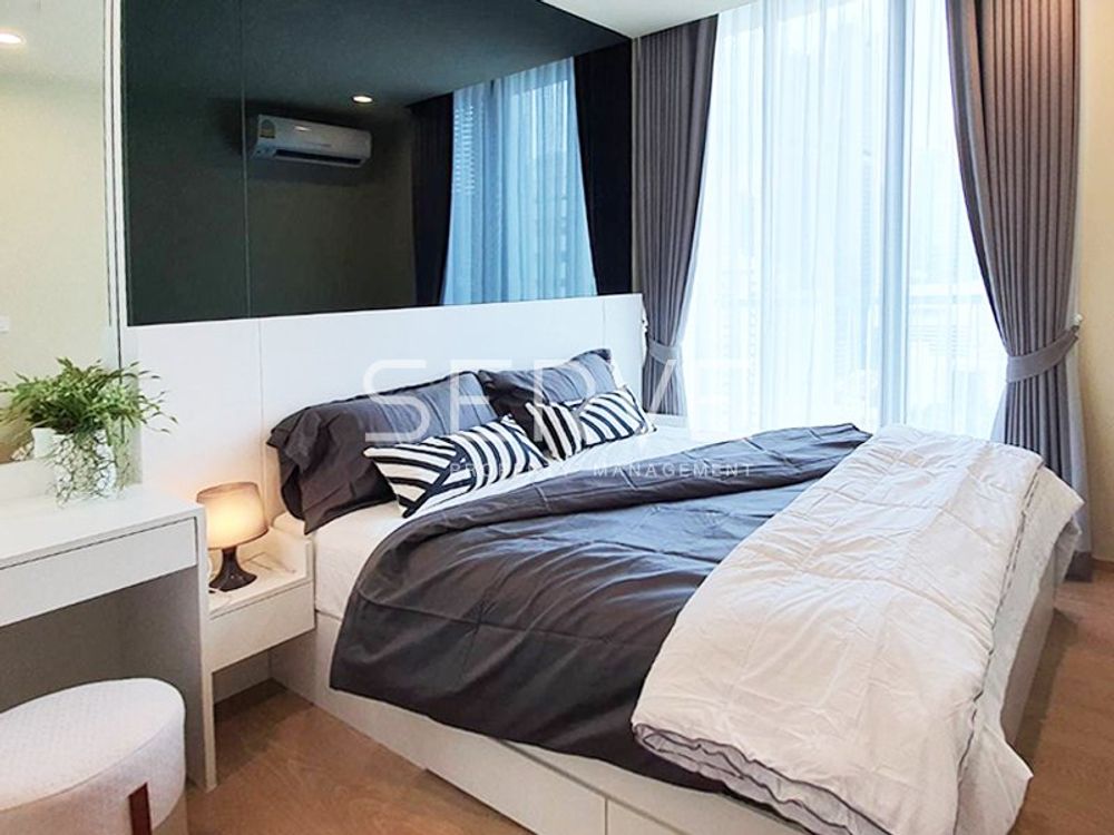 รูป 1 Bed Nice Room Unit Asoke Area New Condo Close to BTS Asok & MRT Sukhumvit 550 m. / For Rent-Noble Recole Sukhumvit 19 (โนเบิล รีโคล สุขุมวิท 19) - รูปที่ 5/9