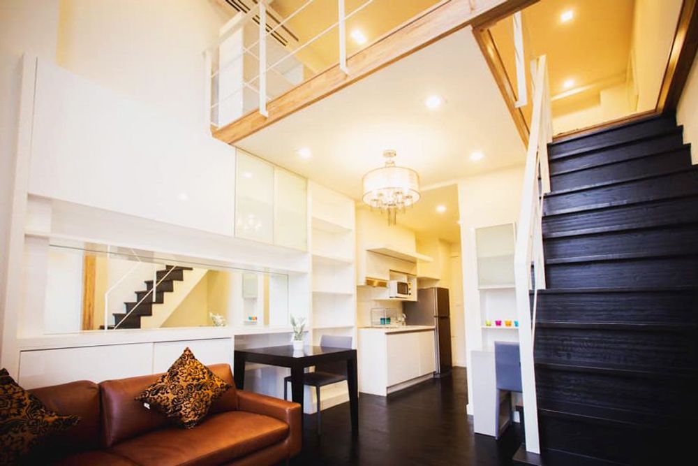 รูป Loft 1 Bed 1 Bath Pet Friendly Good Location BTS Thong Lo 300 m. / Condo For Rent-Ashton Morph 38 (แอชตัน มอร์ฟ 38) - รูปที่ 3/5